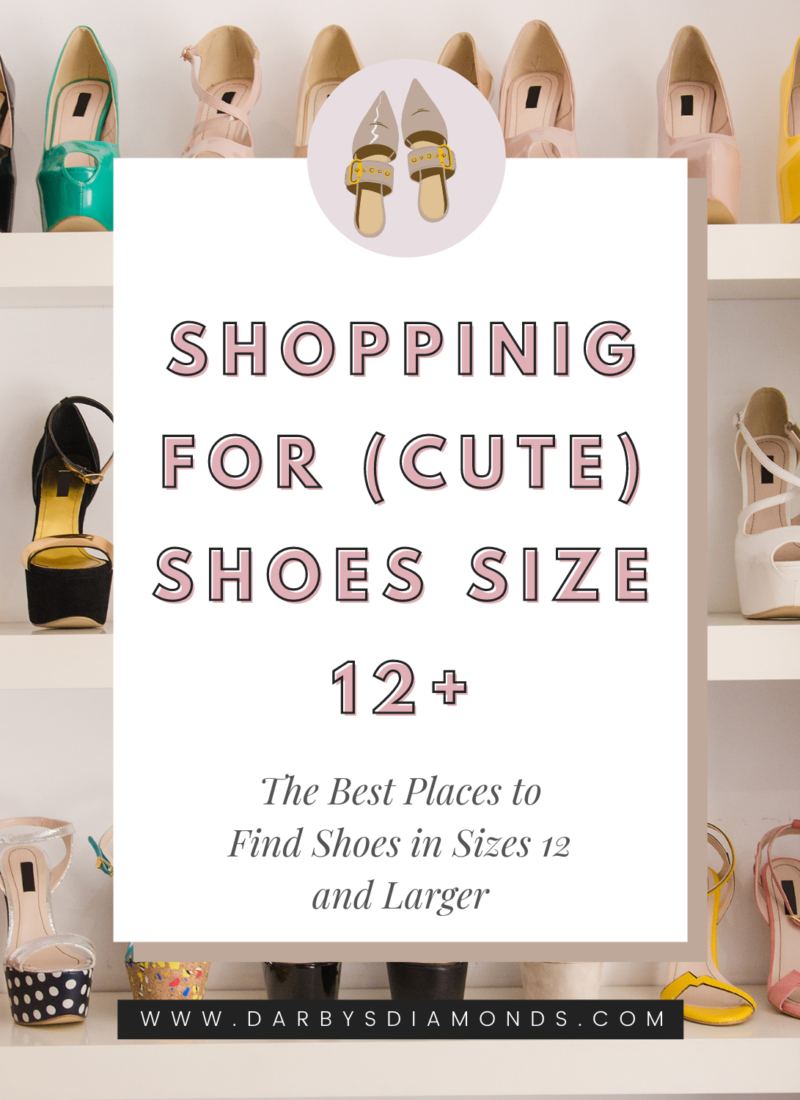 Best Places to Buy Sizes 12 + Women’s Shoes